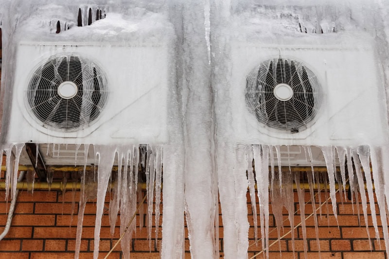 Why Air Conditioners Freeze Up. Freezing AC Units.